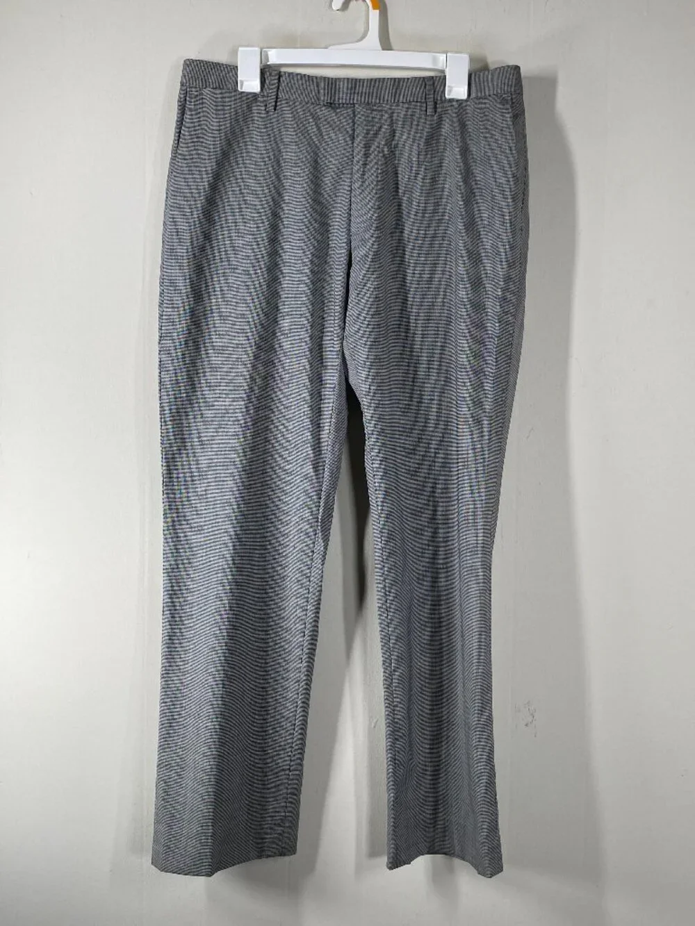Banana Republic Modern SLIM FIT Wool Blend Dress Pants Men's 34 x 32 Gray Office